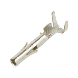Pin mamă bronz-fosfor cositorit 0,5-2mm² 20AWG-14AWG vrac - conectare electrică profesională | Electronic-mag.ro | Componente Electronice