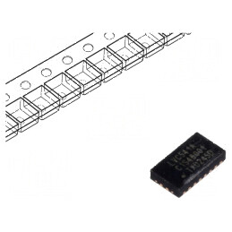 IC digital octal cu 3 stări, 8 bit, buffer și declanșator linie | Electronic-mag.ro | Componente Electronice