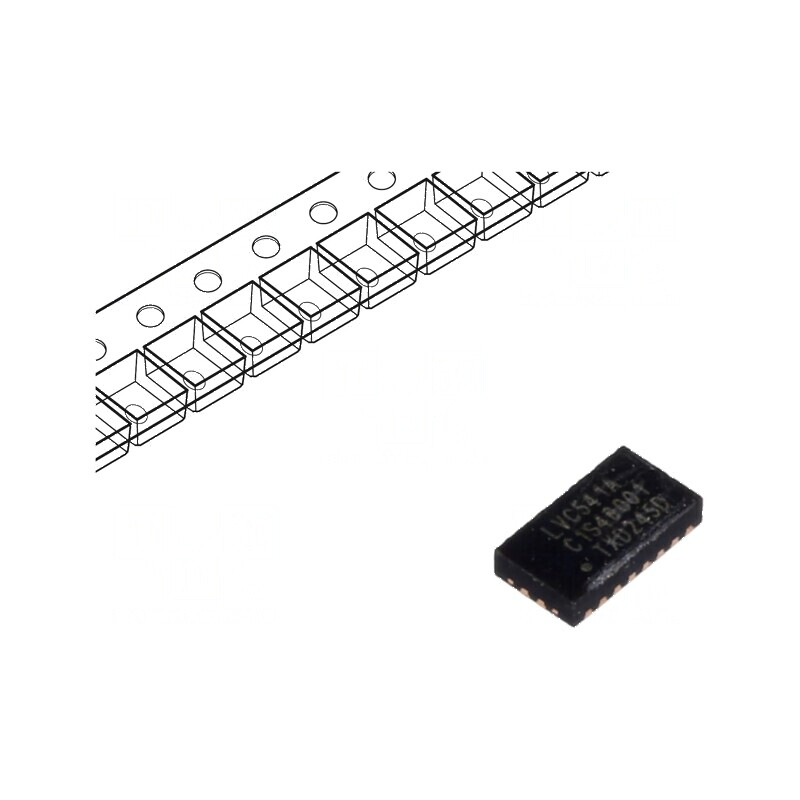 IC digital octal cu 3 stări, 8 bit, buffer și declanșator linie | Electronic-mag.ro | Componente Electronice