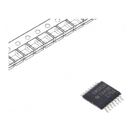 IC digital CMOS SMD TSSOP14, 2 canale, 4 intrări, 3÷18VDC, -55÷125°C | Electronic-mag.ro | Componente Electronice