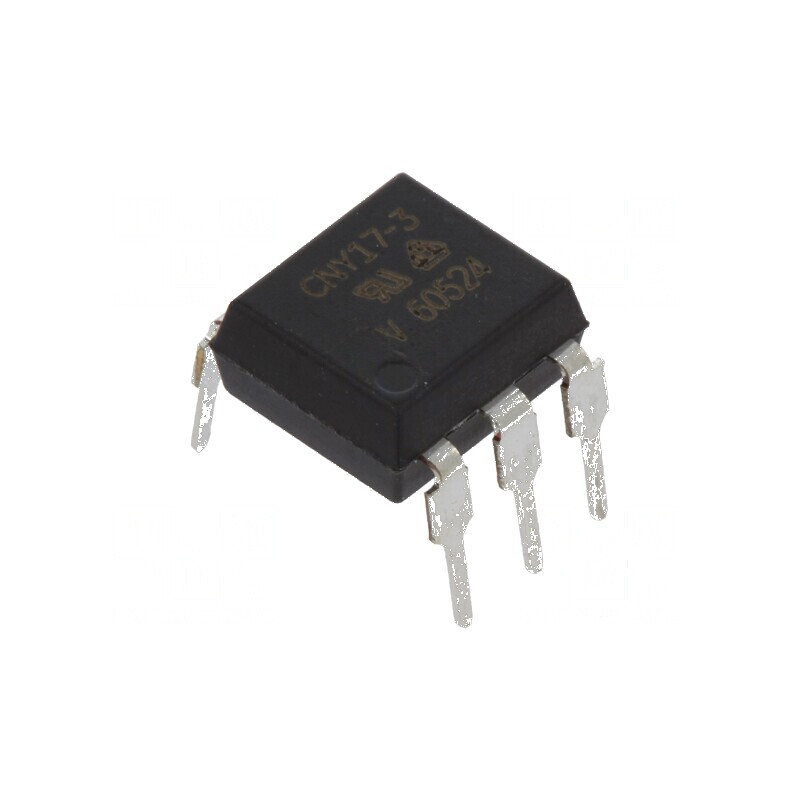Optocuplor THT DIP6 cu 1 canal, 5,3kV izolație, 70V Uce, tranzistori | Electronic-mag.ro | Componente Electronice