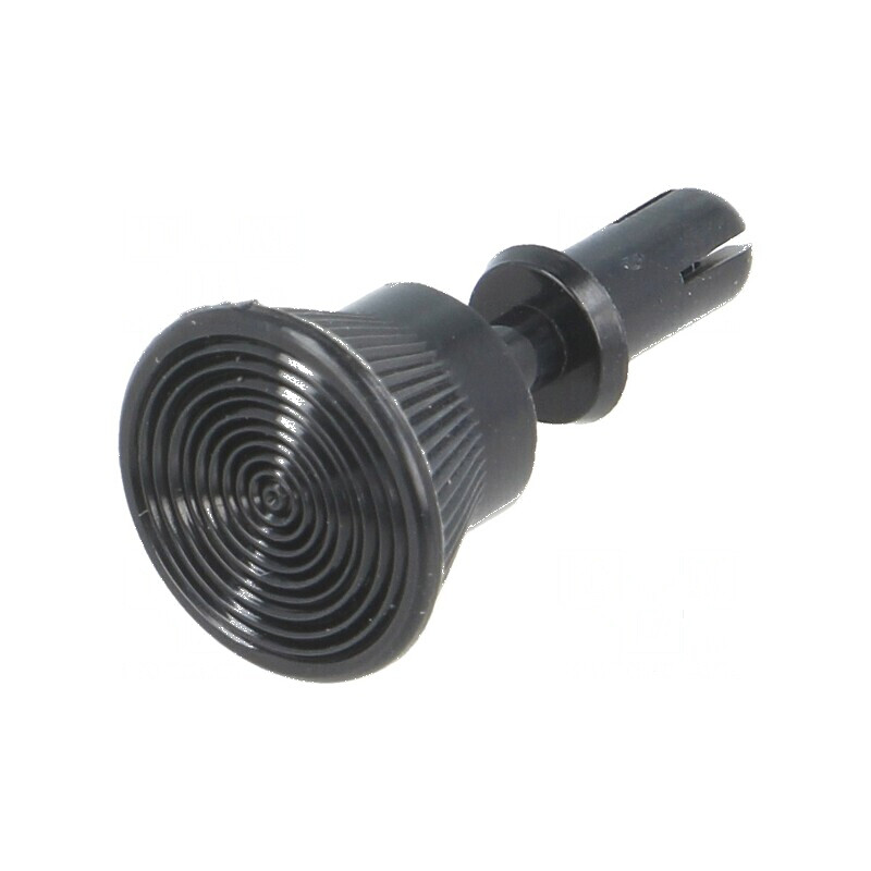 Diblu poliamidă neagră, lungime 8mm, diametru orificiu montare 4,1mm | Electronic-mag.ro | Componente Electronice Diblu poliamidă neagră, lungime 8mm, diametru orificiu montare 4,1mm | Electronic-mag.ro | Componente Electronice