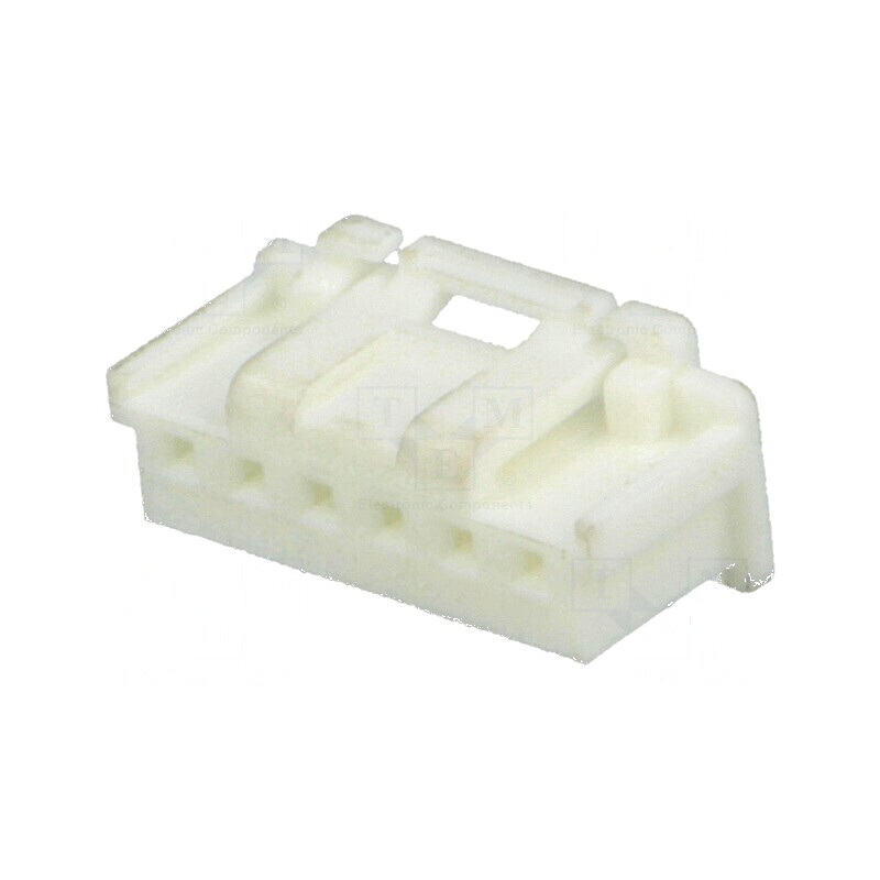 Conector cablu-placă mufa mamă PIN 6 DuraClik Pas 2mm 3A | Electronic-mag.ro | Componente Electronice