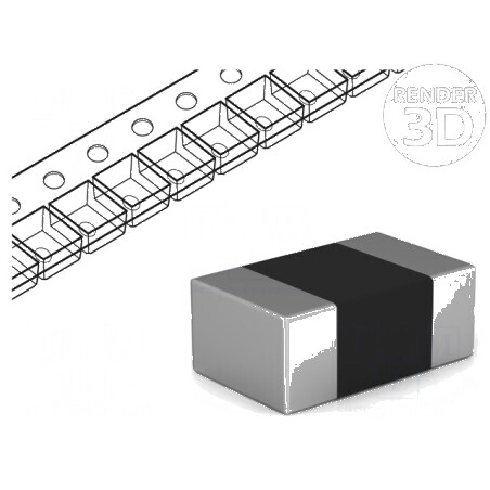 Termistor NTC 10kΩ SMD 0805 3570K ±3% 210mW -40° până la 150°C | Electronic-mag.ro | Componente Electronice