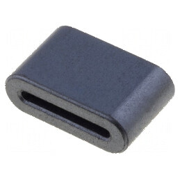 Miez ferită 28AWG 34Ω - Dimensiuni A: 19mm, B: 12mm, C: 6,5mm, D: 13,5mm, Fire: 10 | Electronic-mag.ro | Componente Electronice