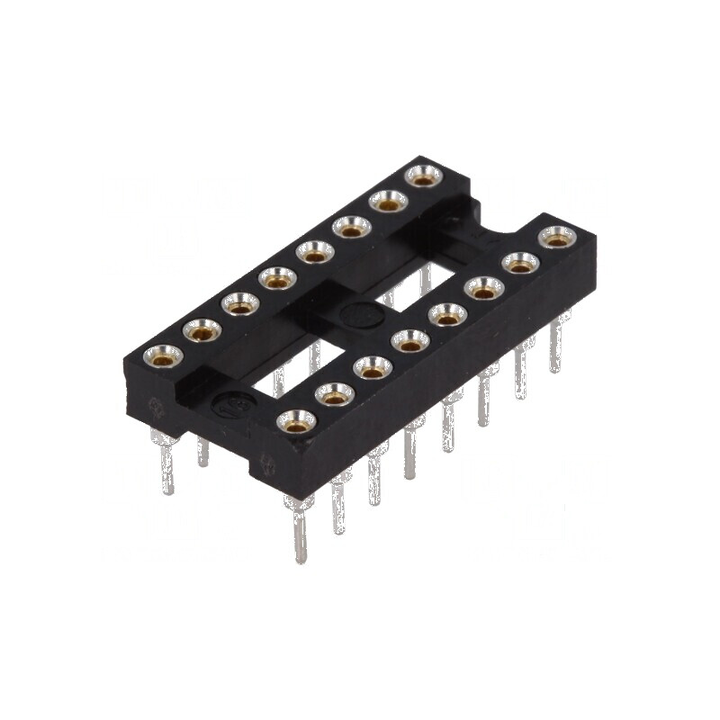 Soclu DIP16 THT de Precizie cu Raster de 2,54mm pentru Circuite Integrate | Electronic-mag.ro | Componente Electronice Soclu DIP16 THT de Precizie cu Raster de 2,54mm pentru Circuite Integrate | Electronic-mag.ro | Componente Electronice
