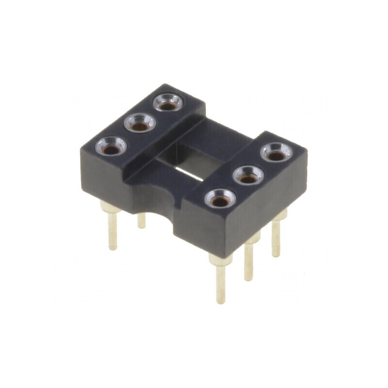 Soclu pentru circuite integrate DIP6, raster 2,54mm, montare THT, de precizie | Electronic-mag.ro | Componente Electronice Soclu pentru circuite integrate DIP6, raster 2,54mm, montare THT, de precizie | Electronic-mag.ro | Componente Electronice