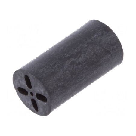 Bucșă de distanțare pentru LED-uri Øext: 6,5mm, ØLED: 5mm, Lungime: 12,7mm, PVC | Electronic-mag.ro | Componente Electronice