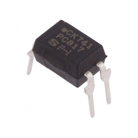 Optocuplor DIP4 THT cu 1 canal, tranzistori, izolație 5kV, tensiune colector-emitor 80V | Electronic-mag.ro | Componente Electronice