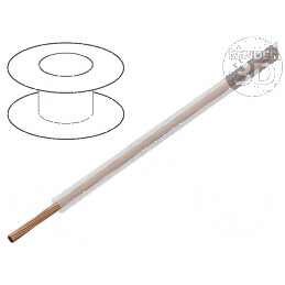Cablu TLY litat 0,22mm² PVC transparent 150V/300V 200m | Electronic-mag.ro | Componente Electronice