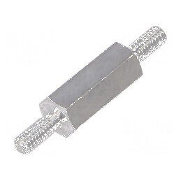 Piuliță distanțieră filetată 12mm M2,5 hexagonală pentru fixare și suport | Electronic-mag.ro | Componente Electronice