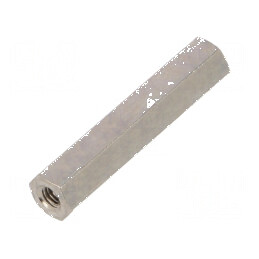 Piuliță distanțieră filetată hexagonală M2,5 25mm | Electronic-mag.ro | Componente Electronice