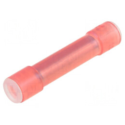 Vârf îmbinat izolată etanșată cupru 0,5÷1,25mm2 roșie - accesorii electrice | Electronic-mag.ro | Componente Electronice