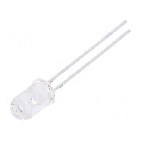 Emiţător IR 5mm 875nm transparent 65mW 12° THT pentru aplicații optice | Electronic-mag.ro | Componente Electronice