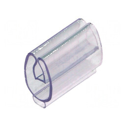 Markere PVC transparent 8÷16mm, rezistente la temperaturi între -30 și 80°C, CLI T UL94V-0 | Electronic-mag.ro | Componente Electronice
