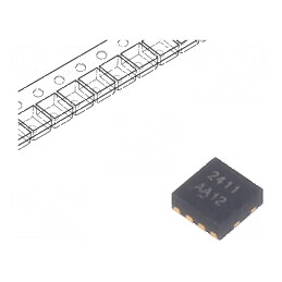 Tranzistor P-MOSFET unipolar 12V 15,5A 3,2W DFN2x2C ESD | Electronic-mag.ro | Componente Electronice