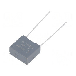 Condensator polipropilenă R71 470nF 13x12x6mm THT ±20% - Componentă electronică | Electronic-mag.ro | Componente Electronice