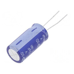 Condensator electrolitic THT 4700uF 16VDC Ø12,5x25mm ±20% pentru circuite electrice | Electronic-mag.ro | Componente Electronice