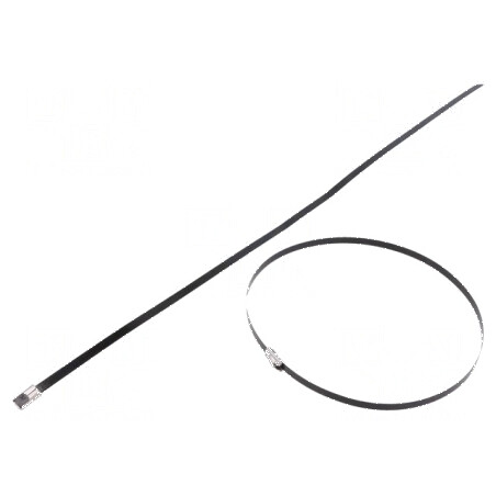 Colier de strângere din oțel inoxidabil AISI 304, 360mm x 4,6mm | Electronic-mag.ro | Componente Electronice