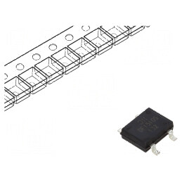 Punte redresoare monofazată Urmax 1kV 1,5A 50A DFS - Componente electronice | Electronic-mag.ro | Componente Electronice