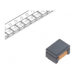 Filtru anti-interferenţe SMD 1812 200mA 50VDC -30÷50% 2Ω pentru protecţie electronică | Electronic-mag.ro | Componente Electronice