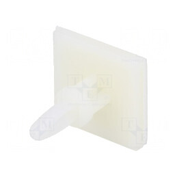 Distanţier PCB autoadeziv din poliamidă, lungime 9,5mm, tip clichet | Electronic-mag.ro | Componente Electronice