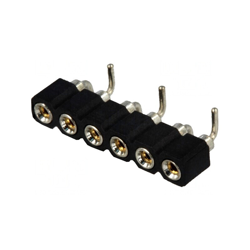 Conector şiruri pini soclu mamă cu 6 contacte întoarse SMT | Electronic-mag.ro | Componente Electronice Conector şiruri pini soclu mamă cu 6 contacte întoarse SMT | Electronic-mag.ro | Componente Electronice