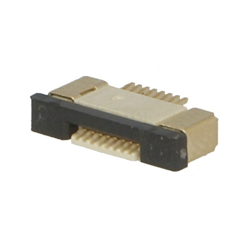 Conector FFC/FPC orizontal 8 contacte superioare ZIF - Compatibilitate ridicată | Electronic-mag.ro | Componente Electronice