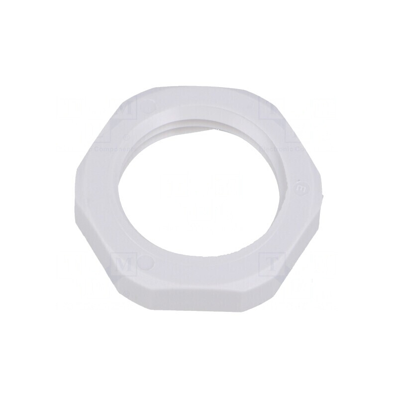 Piuliță NPT 1/2 din poliamidă UL94V-0, grosime 6mm, cheie 27mm, gri | Electronic-mag.ro | Componente Electronice Piuliță NPT 1/2 din poliamidă UL94V-0, grosime 6mm, cheie 27mm, gri | Electronic-mag.ro | Componente Electronice