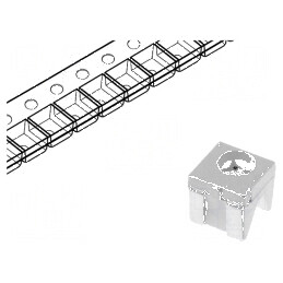 LED SMD 4040 Verde 55-120mcd 4x3,6x4mm 90° 20mA λd: 570nm - Lumină Verde pentru Proiecte DIY | Electronic-mag.ro | Componente Electronice