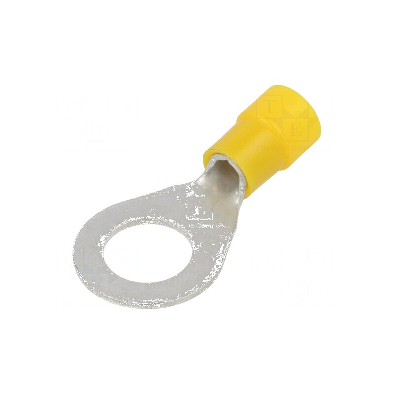 Vârf inelar M10 Ø 11mm pentru cablu izolată cupru 4÷6mm2, crimpat | Electronic-mag.ro | Componente Electronice Vârf inelar M10 Ø 11mm pentru cablu izolată cupru 4÷6mm2, crimpat | Electronic-mag.ro | Componente Electronice