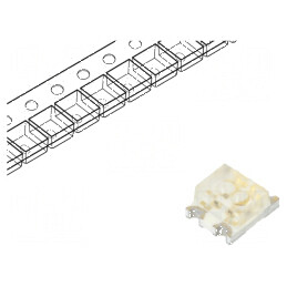 LED SMD 3025 roșie/verde 80-150mcd, 500-1000mcd 3x2.5x1.4mm pentru iluminat decorativ | Electronic-mag.ro | Componente Electronice