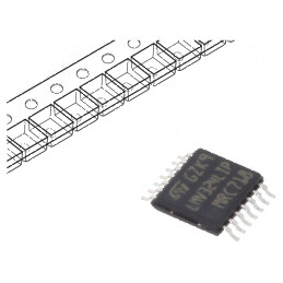 Amplificator operațional IC 1,3MHz 2,7V-5,5V 4 canale TSSOP14 | Electronic-mag.ro | Componente Electronice