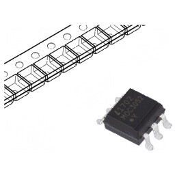 Optotriac 5kV Uieş 600V fără sistem de conectare la zero - Componente electronice de înaltă tensiune | Electronic-mag.ro | Componente Electronice
