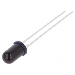 Fototranzistor 5mm 880nm 35V 25° λd: 730-1120nm 200mW | Electronic-mag.ro | Componente Electronice