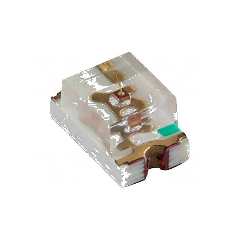 LED SMD 0805 ambră 6mcd 2x1,2mm 130° 20mA λd: 607nm 78mW pentru iluminare decorativă | Electronic-mag.ro | Componente Electronice