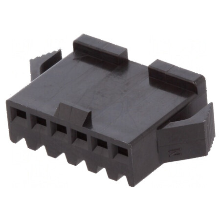 Conector cablu-cablu mamă SM 2,5mm 6 pini fără contacte | Electronic-mag.ro | Componente Electronice