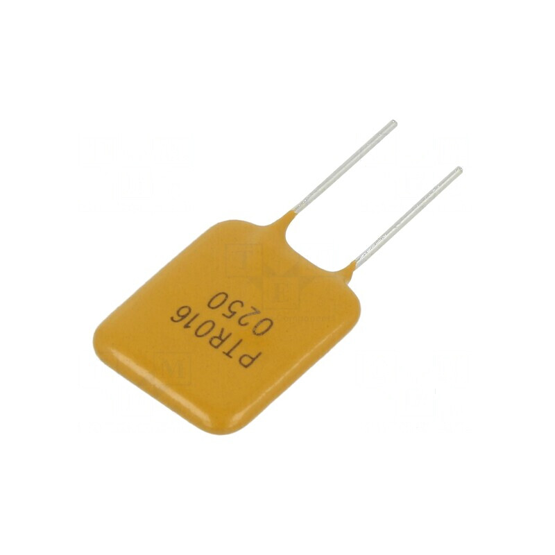 Siguranţă polimerică PTC 2,5A Imax 40A THT PTR016V - Pungă de protecţie electrică | Electronic-mag.ro | Componente Electronice Siguranţă polimerică PTC 2,5A Imax 40A THT PTR016V - Pungă de protecţie electrică | Electronic-mag.ro | Componente Electronice