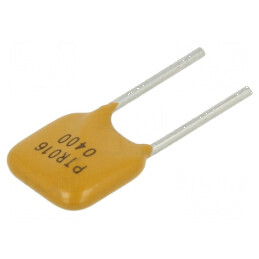 Siguranţă polimerică PTC 4A, Imax 100A, THT PTR016V - Pungă pentru protecţie electrică | Electronic-mag.ro | Componente Electronice