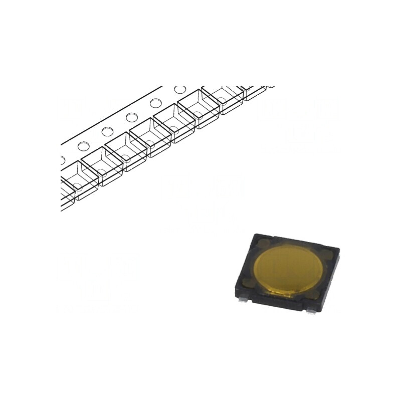 Microîntrerupător TACT SPST-NO 0,05A/12VDC SMT 4N - Pozitie 2 | Electronic-mag.ro | Componente Electronice