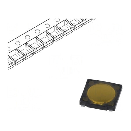 Microîntrerupător TACT SPST-NO 0,05A/12VDC SMT 4N - Pozitie 2 | Electronic-mag.ro | Componente Electronice