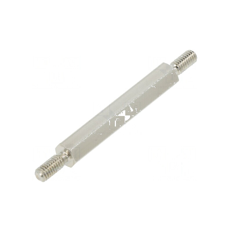 Piuliță distanțieră filetată hexagonală M2,5, 25mm | Electronic-mag.ro | Componente Electronice