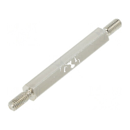 Piuliță distanțieră filetată hexagonală M2,5, 25mm | Electronic-mag.ro | Componente Electronice