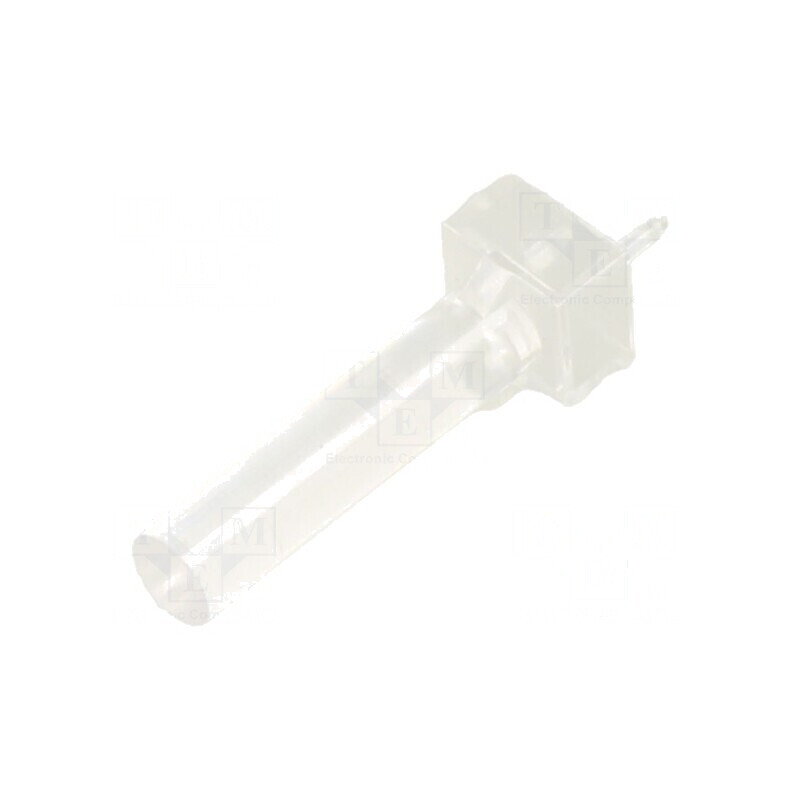 Tub LED rotund Ø3mm cu parte frontală plată | Electronic-mag.ro | Componente Electronice