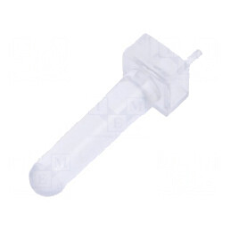 Tub LED rotund Ø3mm cu parte frontală convexă | Electronic-mag.ro | Componente Electronice