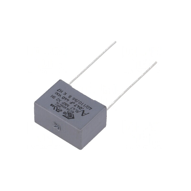 Condensator polipropilenă X2 47nF THT 18x9x12,5mm | Electronic-mag.ro | Componente Electronice Condensator polipropilenă X2 47nF THT 18x9x12,5mm | Electronic-mag.ro | Componente Electronice