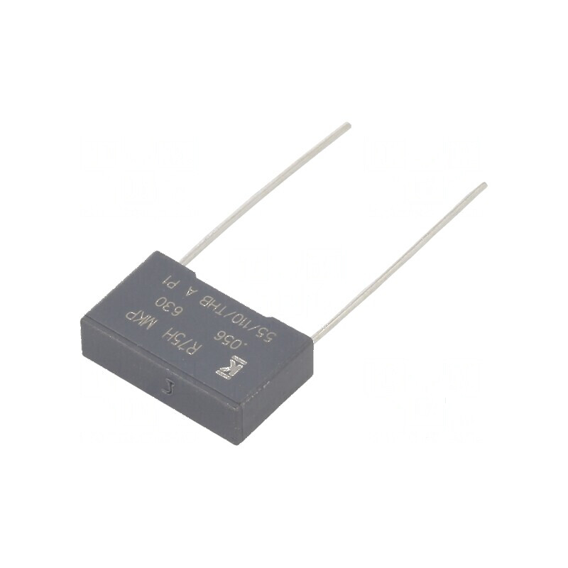 Condensator polipropilenă R75 56nF 18x5x11mm THT ±5% 15mm - componentă electronică | Electronic-mag.ro | Componente Electronice Condensator polipropilenă R75 56nF 18x5x11mm THT ±5% 15mm - componentă electronică | Electronic-mag.ro | Componente Electronice
