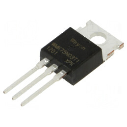 Tranzistor N-MOSFET unipolar TO220-3 pentru aplicații electronice | Electronic-mag.ro | Componente Electronice