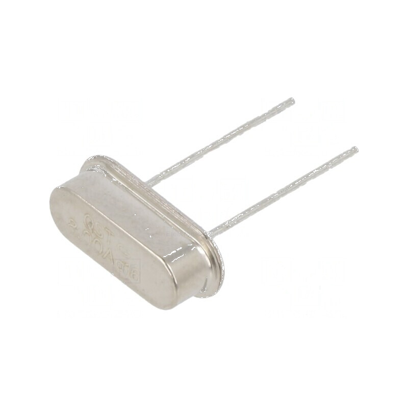 Rezonator cu cuarț 8MHz ±30ppm 18pF THT 11,5x5x3,68mm pentru circuit electronic | Electronic-mag.ro | Componente Electronice