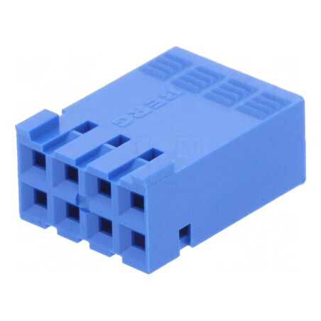 Conector cablu-placă mufă mamă Dubox® 2,54mm 8 pini pe cablu | Electronic-mag.ro | Componente Electronice